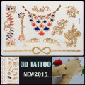 OEM wholesale new tattoo style 3D waterproof tattoo sticker beautiful design for body YH 024